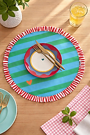 Fırfırlı Yuvarlak Amerikan Servis