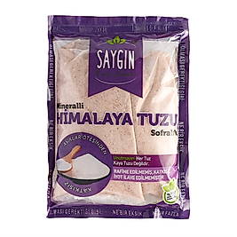 SAYGIN HİMALAYA TUZU 500 gr POŞET SOFRALIK