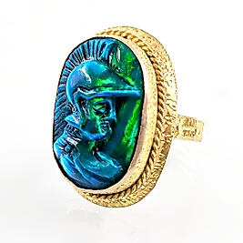 GÜCÜN VE ONURUN SEMBOLÜ SAVAŞÇI OPAL YÜZÜK