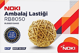 NOKİ AMBALAJ LASTİĞİ %80 KAUÇUK 50 GR 8 CM RB8050