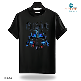 Rock and Roll & Metallica Tarzı Baskılı Oversize Unisex Tişört