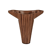 Wina ayak 13 cm Ahşap Renk