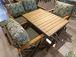 MERCAN MOBİLYA AKSESUAR,Bahçe ,YILDIZ,Balkon Takımı,2+1+1+ masa oturma grubu+2 PUF