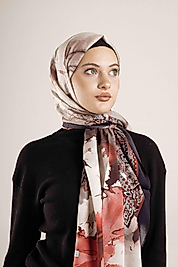 FLOOR İPEK ŞAL İTALYAN DİKİŞİ DESEN-1