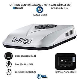 U-FRIGO Gen-10 Elegance XS TAVAN KLİMASI 12V