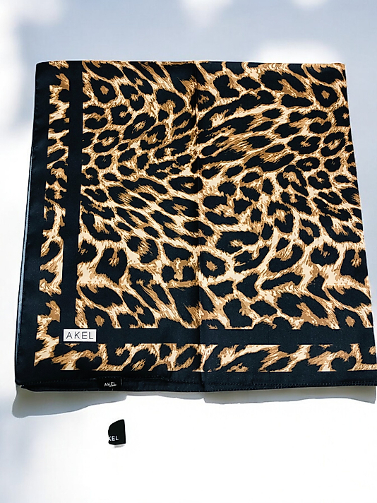 Akel Digital Kristal Eşarp  Desenli