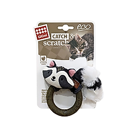 Gigwi Catch&Scratch Rakun Kedi Oyuncağı