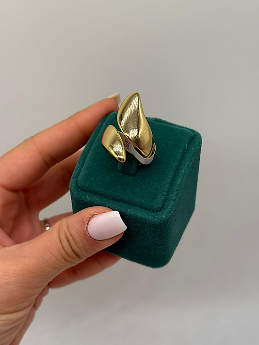 Altın Yaprak Xuping Yüzük