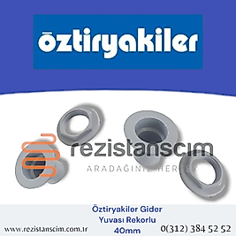 ÖZTİRYAKİLER GİDER TAKOZU 40 MM PLASTİK RAKOR VE SOMUNU