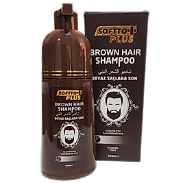 Softto Plus Brown Hair Shampoo 350 ml