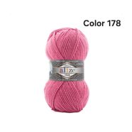 ALİZE SUPERLANA MİDİ COLOR 178-KOYU PEMBE