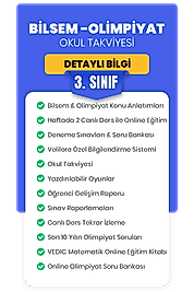 3. SINIF BİLSEM ve OLİMPİYAT