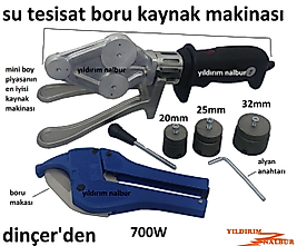 SU TESİSAT KAYNAK MAKİNASI MİNİ BOY SAĞLAM BORU TESİSAT KAYNAK MAKİNASI