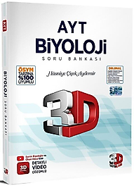 3D Yayınları AYT Biyoloji Soru Bankası