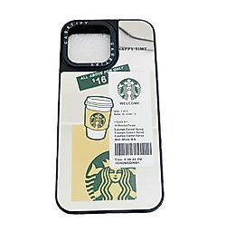 İphone 14 Pro Max Starbucks Aynalı Telefon Kılıfı