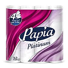 Papia 32 li Tuvalet Kağıdı 4 Kat