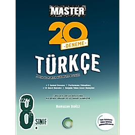 8. Sınıf Master 20 Türkçe Denemesi Okyanus Yayıncılık 2025
