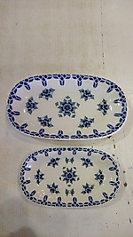 Kayık Tabak ( 3 küçük - 3büyük kayık tabak, 1 çorba kasesi)