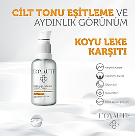 LOYAUTE Brightening & Lightening Vitamin C Serum(%10Ascorbic Acid+ Hyaluronic Acid)