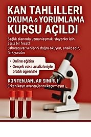 Kan Tahlilleri Okur Yazarlığı Eğitimi