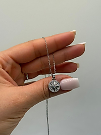 Xuping Pusula Figürlü Taşlı Gümüş Kolye