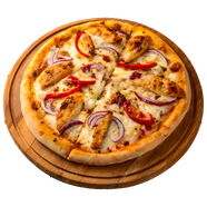Hähnchen-Pizza