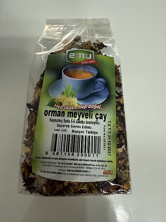 Orman meyveli çay Gimdes