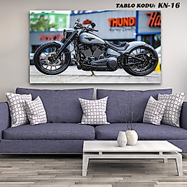 MERCAN MOBİLYA AKSESUAR ,70*130 ,KANVAS TABLO ,MOTOSİKLET