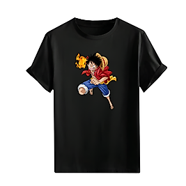 Anime Karakter Tarzı Baskılı Oversize Unisex Tişört