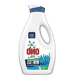 Omo Active Sıvı Deterjanı Beyaz & Renkliler 26 Yıkama 1690 Ml