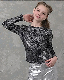 Kız çocuk parlak body