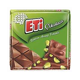 Eti Antep Fıstıklı Kare Çikolata 60 g