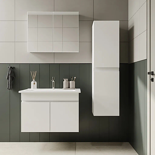 80 cm Banyo Dolabı ve 40 cm Havlu Dolabı