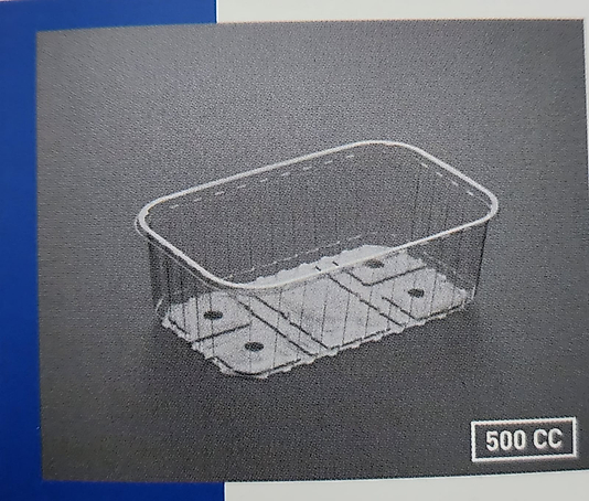 Plastik Meyve Kabı 500 CC