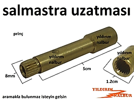 MUSLUK SALMASTRA UZATMASI BÜYÜK BOY 5CM DUVAR İÇİ SALMASTRA UZATMA