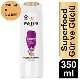 PANTENE PRO-V 350ML X 6AD GÜR VE GÜÇLÜ