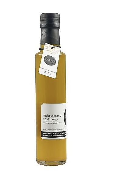 Delicee Naturel Sızma Zeytinyağı Filtresiz 0.3 Yağ Asitliği 500ml