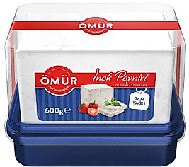 ÖMÜR OLGUNLASTIRILMIS İNEK PEYNIR 600GR