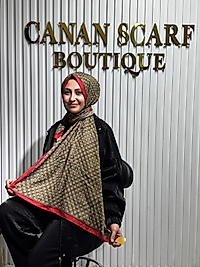 Burberry Desen Yün Pamuk Şal