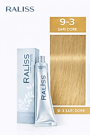 RALİSS SAÇ BOYASI 60 ML. (9-3 SARI DORE)