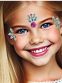 Parlak yüz taşı seti