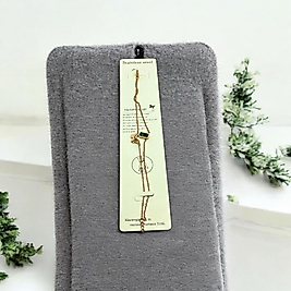 Çelik bileklik kelebek figürlü rose gold 18 cm