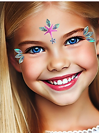 Parlak yüz taşı seti