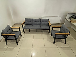 VENÜS  3+1+1 SÜNGER BALKON VE BAHÇE TAKIMI