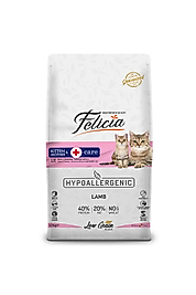 Felicia Az Tahıllı Yavru Kuzu Etli Hypoallergenic Kedi Maması 12 Kg