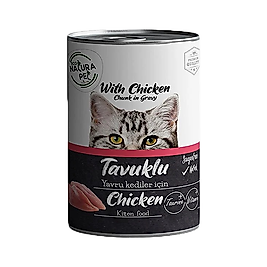 Eco Natura Pet Tavuk Etli Yavru Kedi Konserve Maması (400 g)