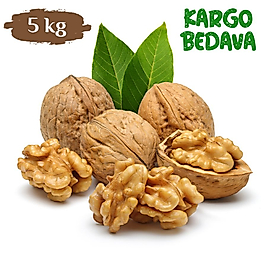 5 KG İnce Kabuklu İçi Beyaz Ceviz %100 Doğal