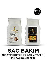 2'li Saç Bakım Seti Saç Botox - Saç Vitamin