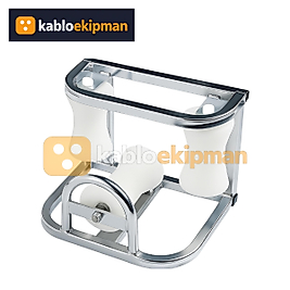 Köşe Tip Boru Ayaklı Kablo Makarası (Derlin)