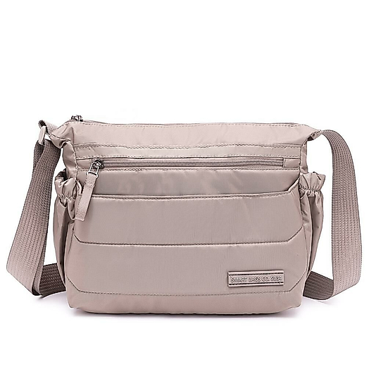 Smart Bags Yumuşak Kumaş Askılı Postacı Kadın Çantası - Ten
